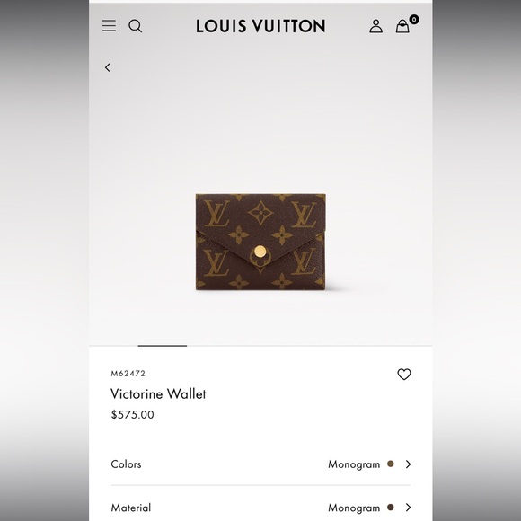 Louis Vuitton Victorine Wallet - Picture 3 of 4